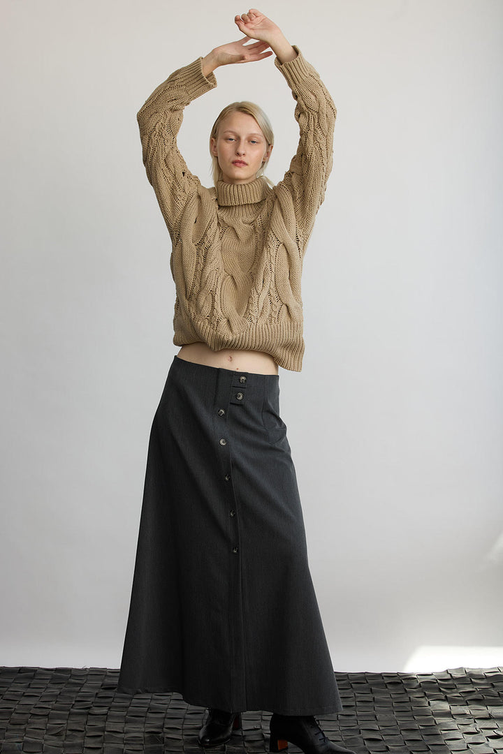 SOLY SKIRT GREY‏