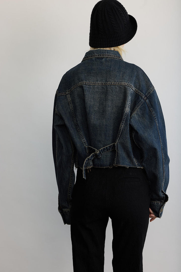 KANSAS JEANS JACKET BLUE